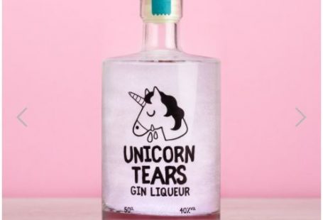 Unicorn tears gin - available from Firebox