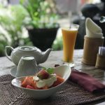 Image of the breakfast at the Madani Antique Villas, Junjungan, Bali