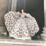 Beautiful Model in Fendi Couture Dress 20019/ 2020